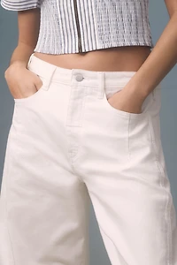 Pilcro Heritage Curve Mid-Rise Barrel Jeans