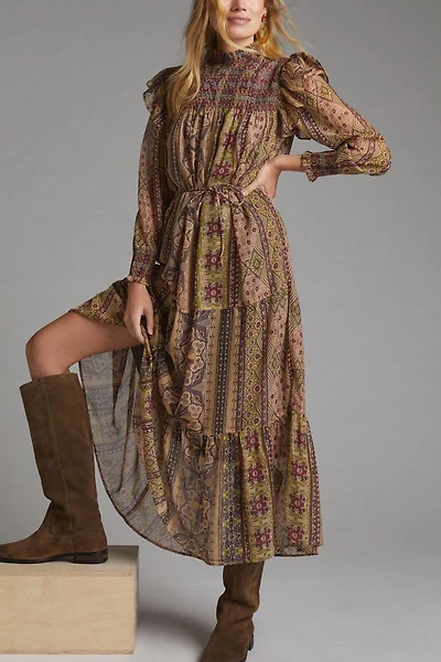 Llani Smocked Maxi Dress