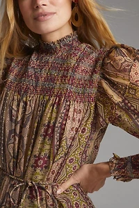 Llani Smocked Maxi Dress