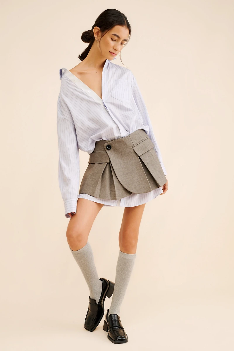 ASTR the Label Allister Mixed Media Dress