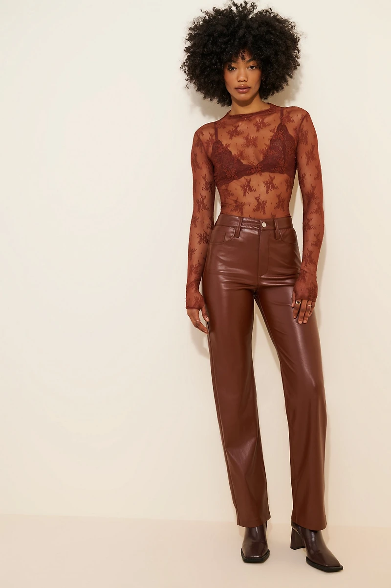 Joe's Jeans The Margot Vegan Leather