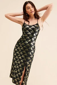 Awaylee Sequin Midi Dress
