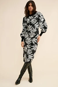 FARM Rio Bossa Banana Knit Dress