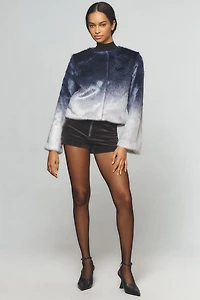 Maeve Faux-Fur Ombre Coat