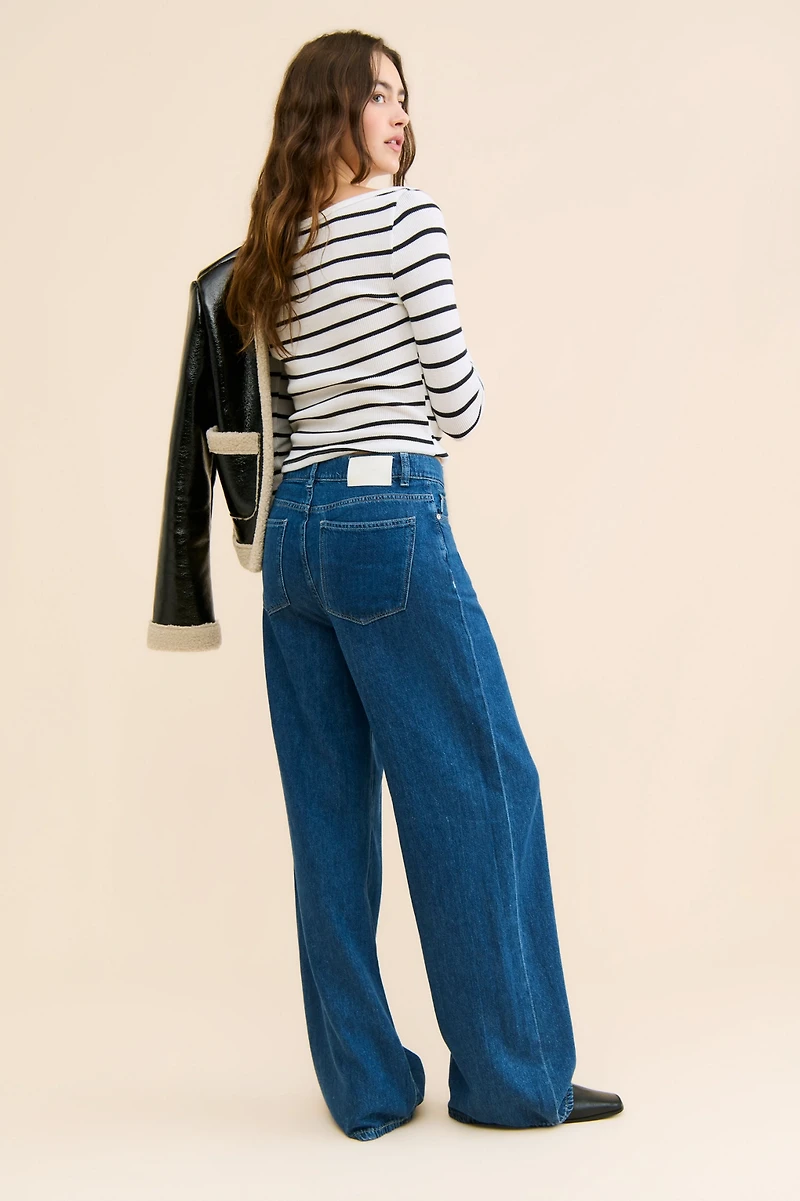 DL1961 Isabel Wide Leg Jeans