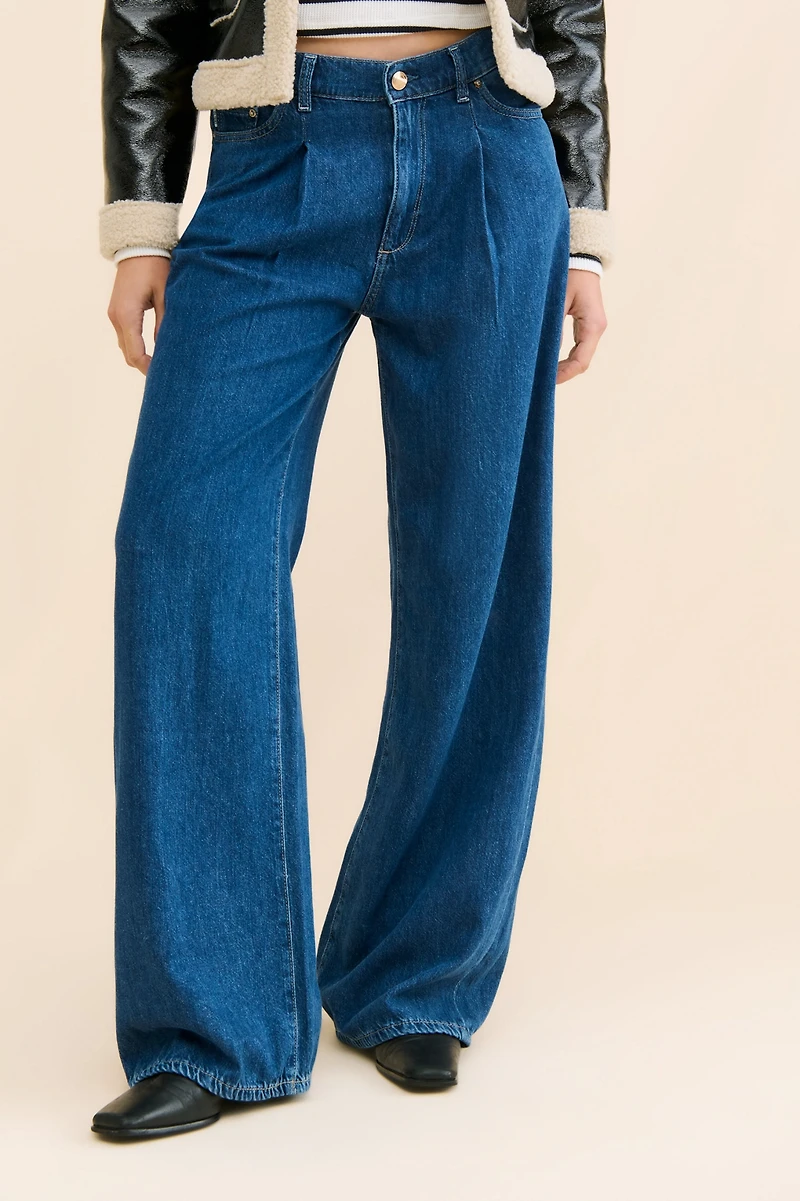 DL1961 Isabel Wide Leg Jeans