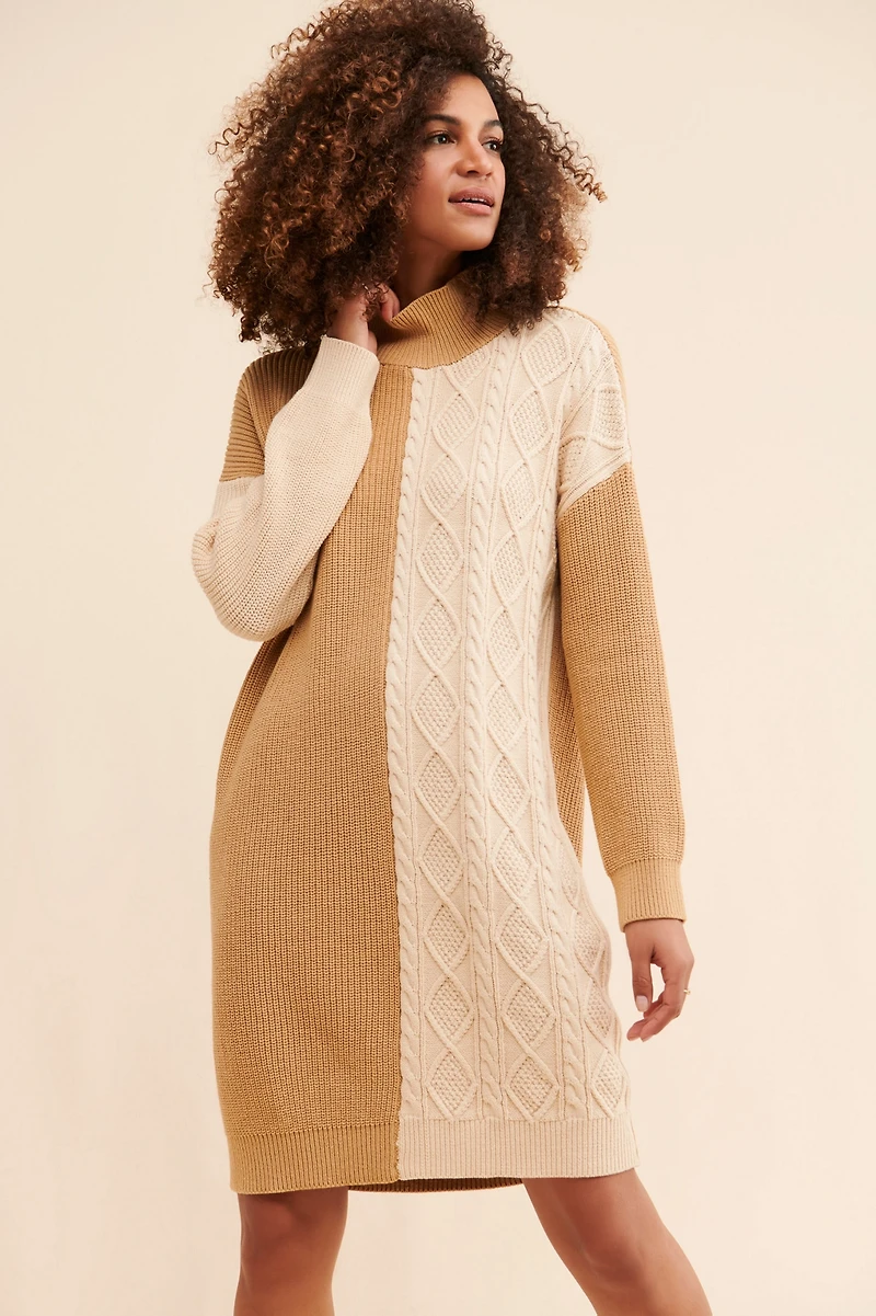 Callahan Tess Colorblock Sweater Dress