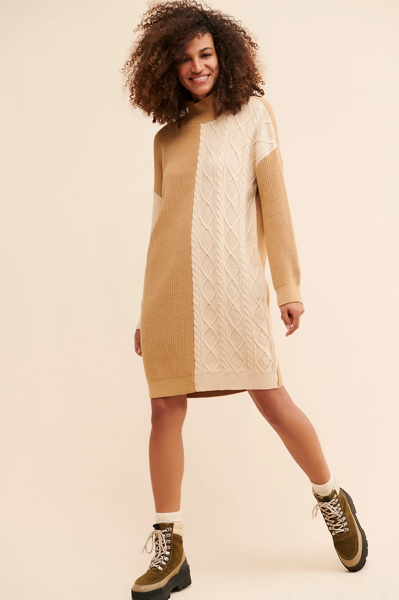 Callahan Tess Colorblock Sweater Dress