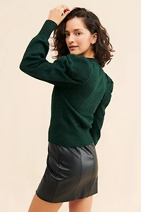 ASTR the Label Nicola Puff Sleeve Sweater