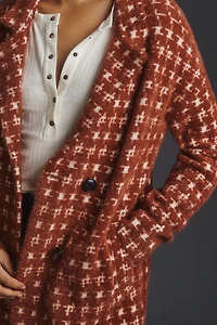 NVLT Double-Breasted Sweater Coat