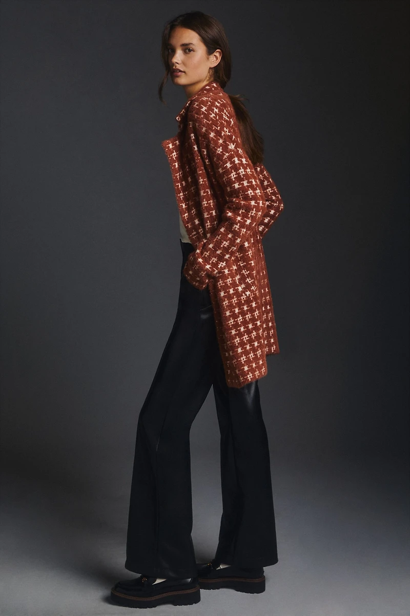 NVLT Double-Breasted Sweater Coat