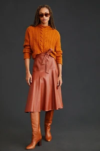 Mock Neck Knit Sweater