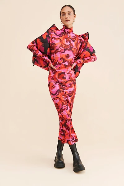 Essentiel Antwerp Calahorra Printed Jersey Dress