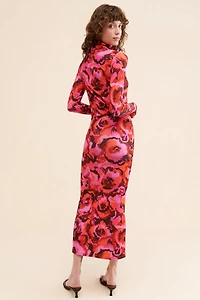 Essentiel Antwerp Calahorra Printed Jersey Dress
