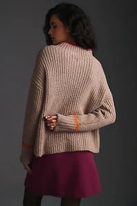 Maeve Mock Neck Sweater