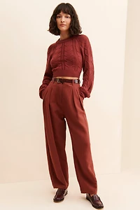 Sage The Label Remind You Not Backless Sweater