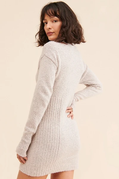 525 Cutout Sweater Dress