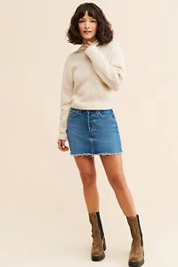 ASTR the Label Carlota Mock Neck Sweater