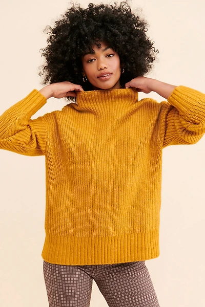Varley Skyla Funnel Neck Sweater