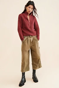 525 Jackie Half Zip Sweater