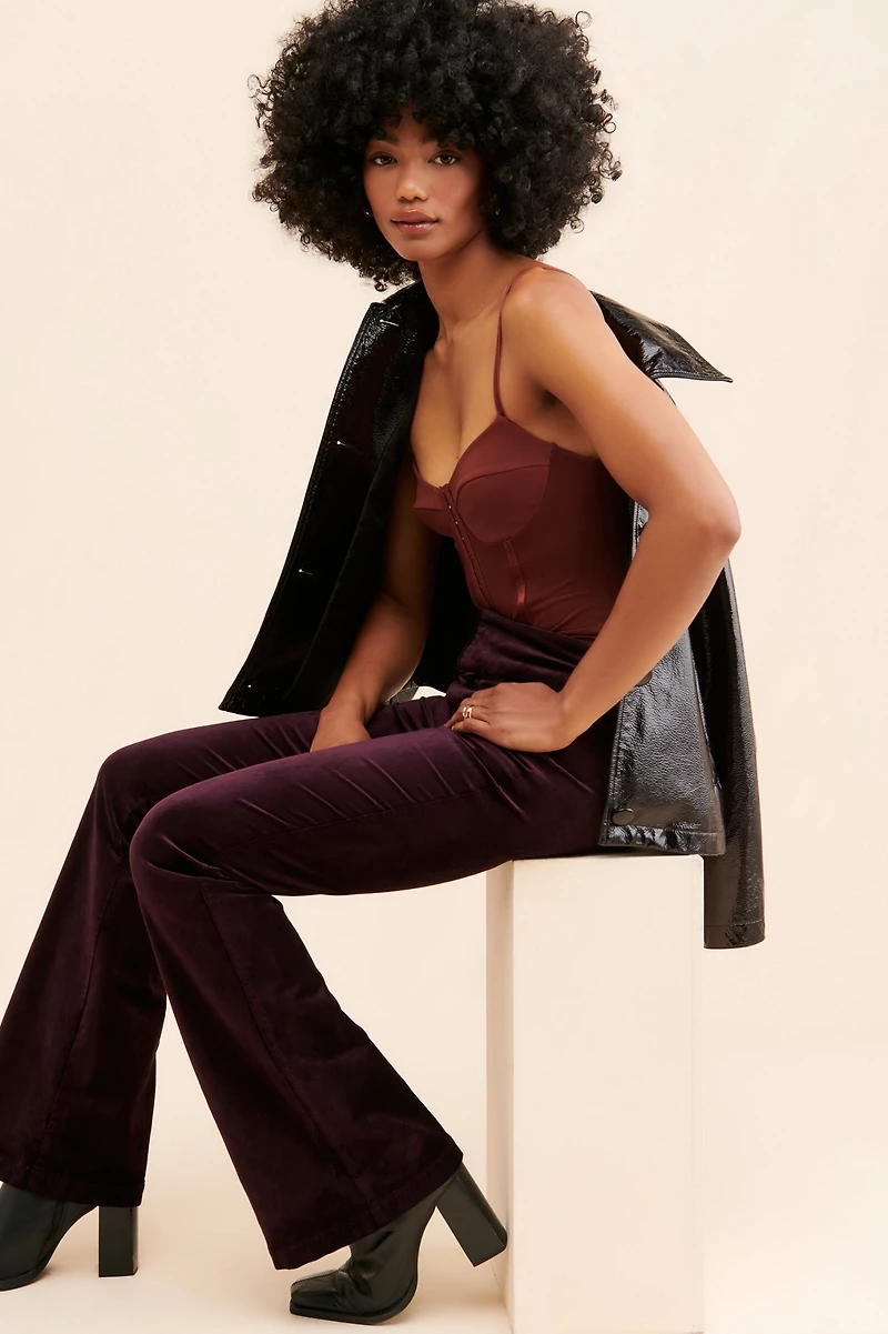 PAIGE Lou Velvet Pants