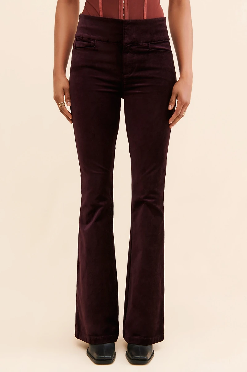 PAIGE Lou Velvet Pants