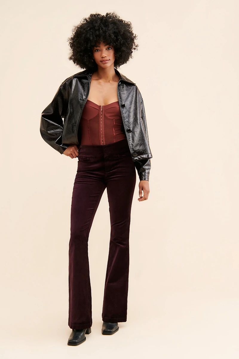 PAIGE Lou Velvet Pants