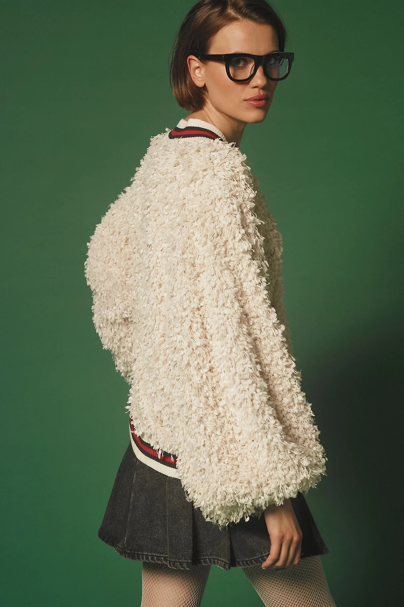 Eva Franco Varsity Pullover Sweatshirt