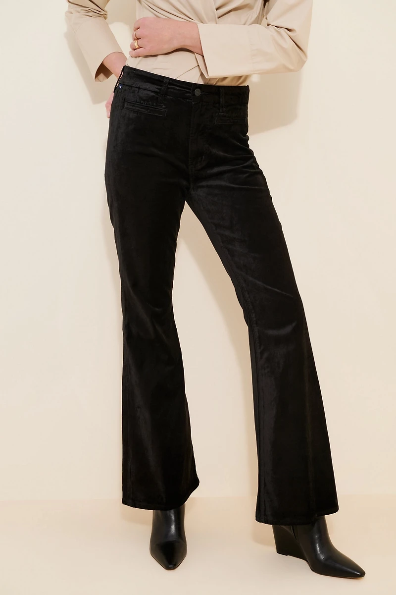 Citizens of Humanity Lilah Velvet Flare Jeans