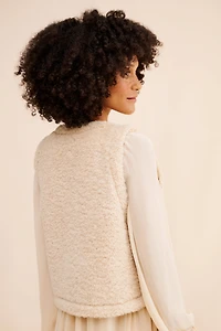 See U Soon Boxy Sherpa Vest