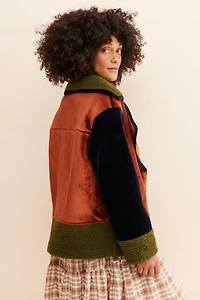 Hutch Eve Velvet Moto Jacket