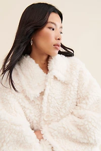 Noize Cookie Oversized Sherpa Jacket