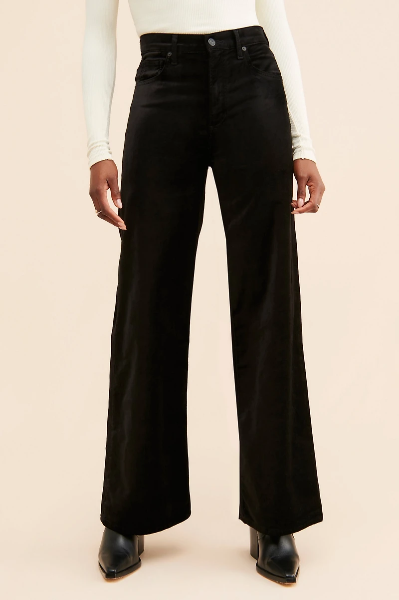 Citizens of Humanity Paloma Baggy Velvet Jeans