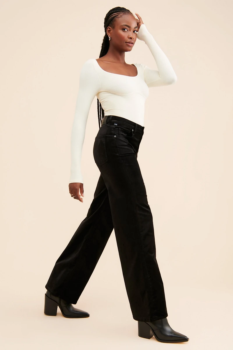 Citizens of Humanity Paloma Baggy Velvet Jeans