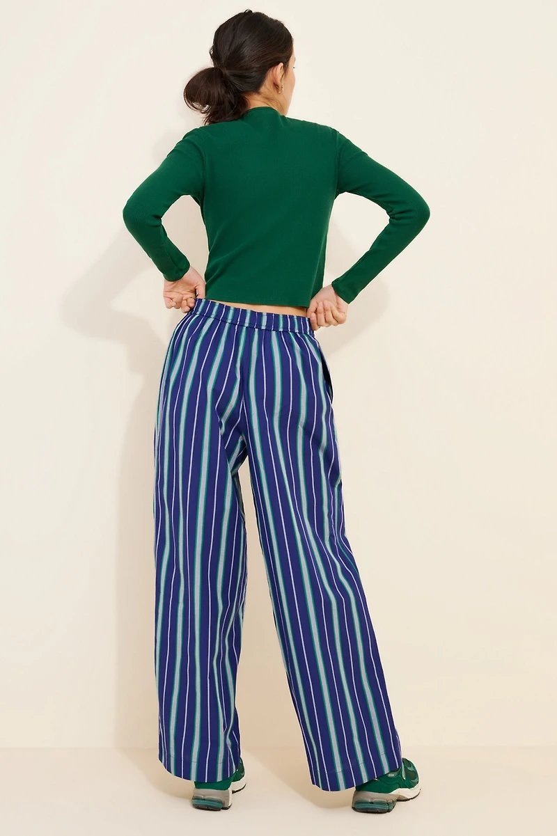 Straight Leg Boxer Pants