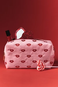 Shiraleah Valentine Lip Cosmetic Bag