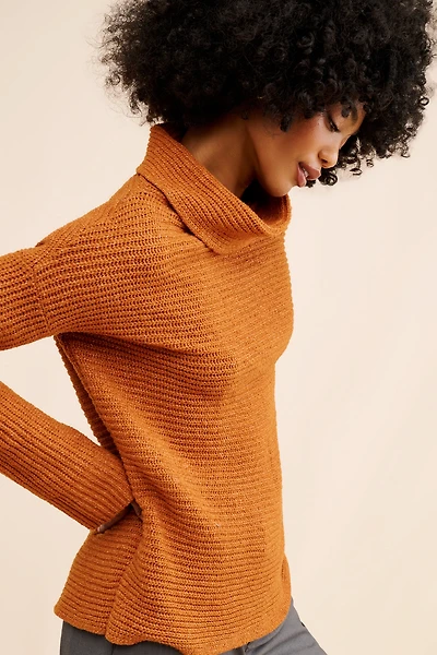 Pilcro Cowl Neck Sweater