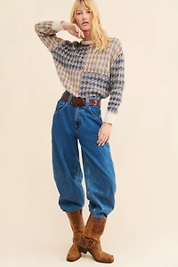 RD Style Margot Houndstooth Crewneck