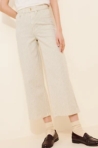 DL1961 Hepburn Stripe Wide Leg Jeans