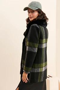 Hutch Ada Plaid Coat