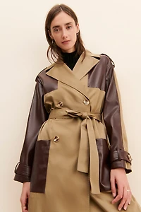4th & Reckless Godiva Oversized Trench Coat