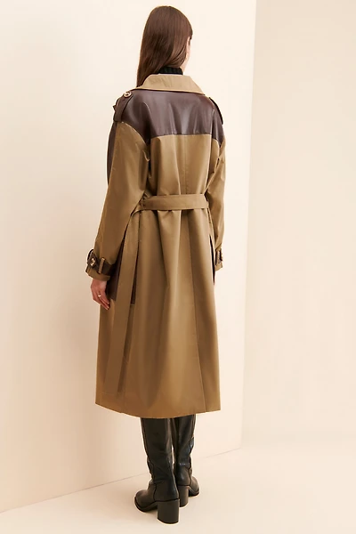 4th & Reckless Godiva Oversized Trench Coat