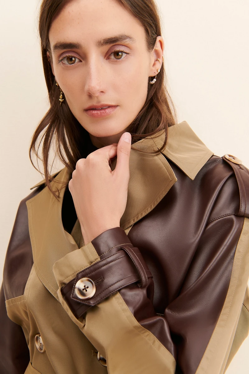4th & Reckless Godiva Oversized Trench Coat