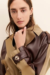 4th & Reckless Godiva Oversized Trench Coat