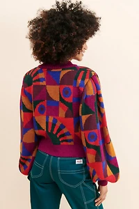 FARM Rio Graphic Toucans Sweater