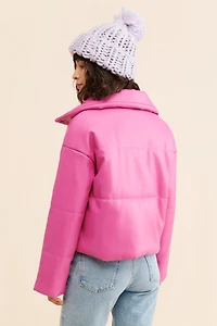 Jules Kae Anastasia Vegan Leather Puffer