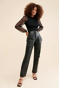 ASTR the Label Audrina Open Back Sweater