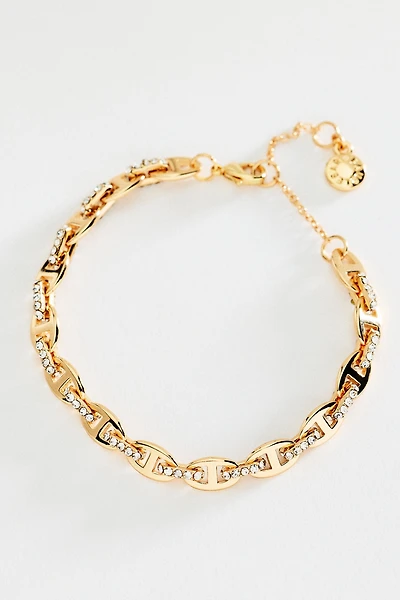 BaubleBar Thalia Crystal Link Bracelet