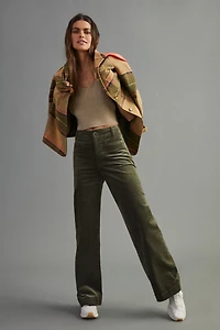 Maeve Colette Corduroy Wide-Leg Pants