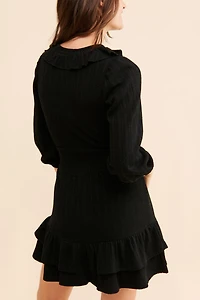 Du Paradis Keyhole Front Mini Dress
